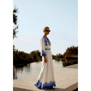 Eirianna Aegean Glow Long Φόρεμα