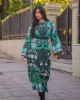 Eirianna Barocco Green Φόρεμα