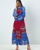 Eirianna Blue Swan Maxi Φόρεμα