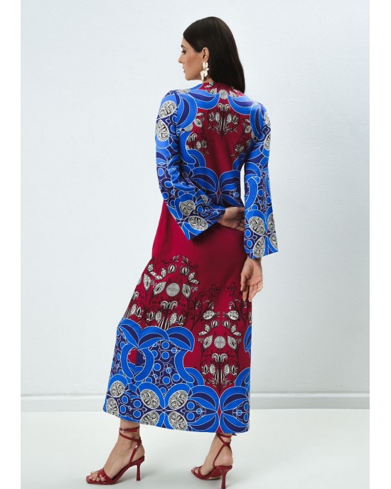 Eirianna Blue Swan Maxi Φόρεμα