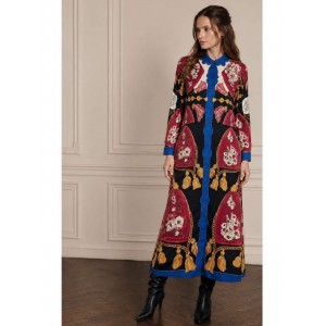 Eirianna Brooke Blue Maxi Φόρεμα