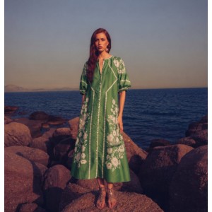 Eirianna Emerald Ethno-Chic Φόρεμα