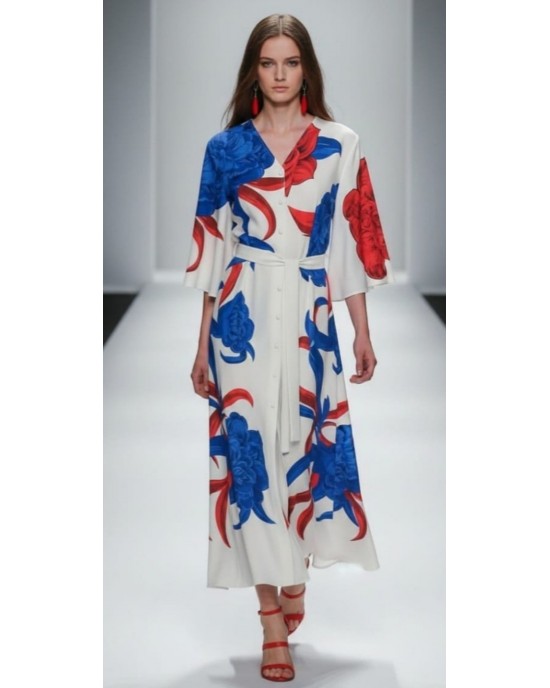 Eirianna Positano Long Φόρεμα