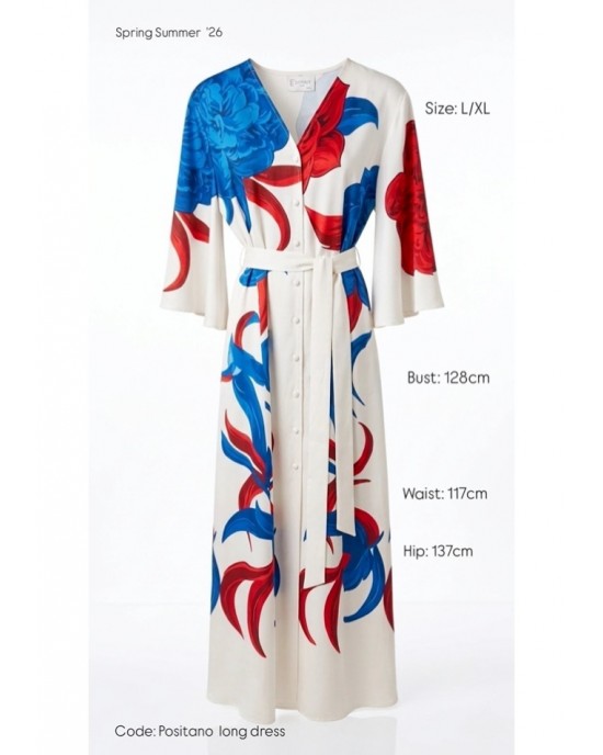 Eirianna Positano Long Φόρεμα