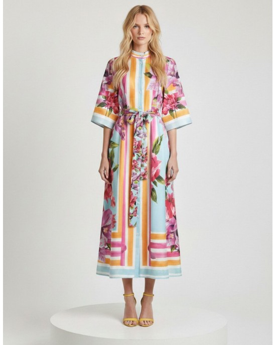 Eirianna Solara Bloom Long Φόρεμα