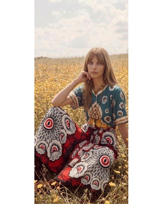 Eirianna Wild Garden Long Φόρεμα