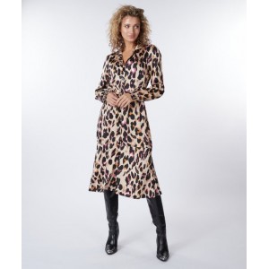 Esqualo Leopard Print Φόρεμα Esqualo Leopard Print Φόρεμα