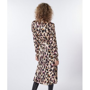 Esqualo Leopard Print Φόρεμα