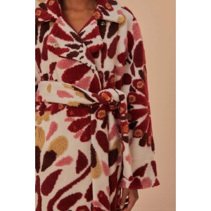Farm Rio Ainika Flowers Fleece Παλτό