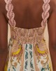 Farm Rio Off-White Maritime Magic Maxi Φόρεμα