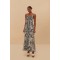 Farm Rio Monochrome Elegance Scarf Off-White Ολόσωμη Φόρμα