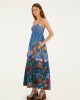 Farm Rio Dream Landscape Sleeveless Maxi Φόρεμα