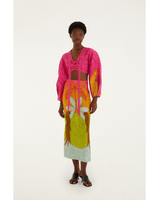 Farm Rio Usiacuri Multicolor Μπλούζα