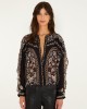 Farm Rio Daniela Long Sleeve Ruffled Μπλούζα