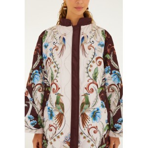 Farm Rio Lunar Boho Reversible Kimono Παλτό