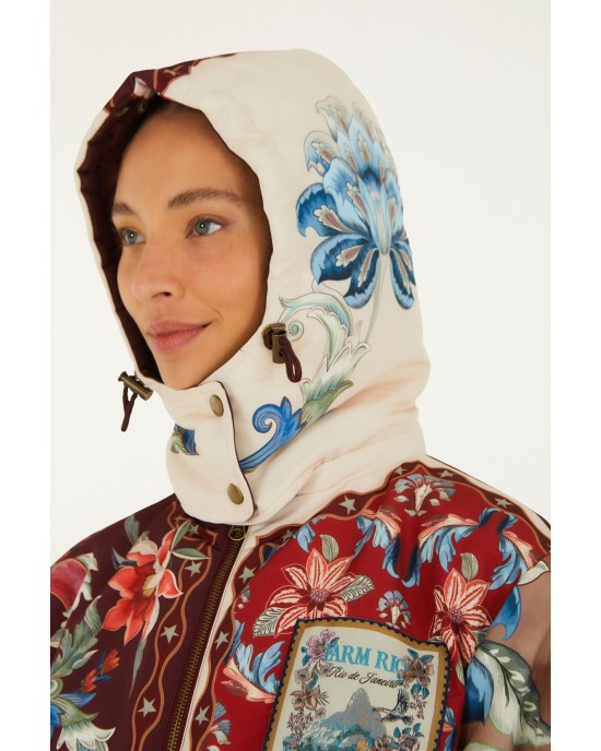 Farm Rio Lunar Boho Reversible Kimono Παλτό