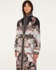 Farm Rio Tapestry Dream Reversible Midi Puffer Τζάκετ
