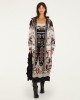 Farm Rio Tapestry Dream Reversible Midi Puffer Τζάκετ