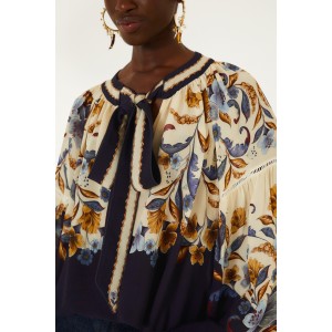 Farm Rio Golden Nature Ties Long Sleeve Μπλούζα
