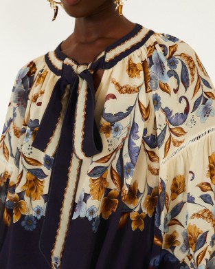 Farm Rio Golden Nature Ties Long Sleeve Μπλούζα