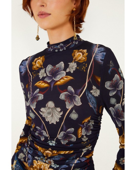 Farm Rio Golden Nature Long Sleeve Jersey Μπλούζα