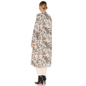 Free People Play It Cool Ivory Combo Κιμονό