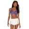 Free People Amelie Lace Bralette Μπλε
