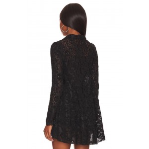 Free People Heather Tunic Black Πουκάμισο