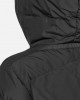 Geox Dalyla Black Long Parka Quilted Μπουφάν