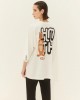 Hemithea Cheetah T-shirt Cat White Μπλούζα