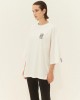 Hemithea Cheetah T-shirt Cat White Μπλούζα