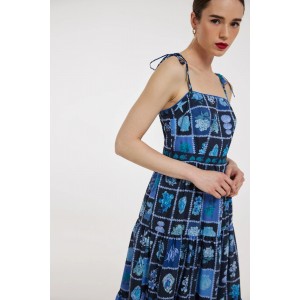 Hemithea Calissa Blue Φόρεμα
