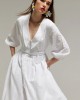 Hemithea Dandelion White Lace Φόρεμα