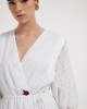 Hemithea Lorenne White Lace Φόρεμα