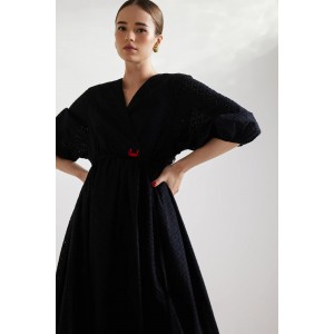 Hemithea Lorenne Black Lace Φόρεμα