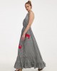 Hemithea Rea Plaid Black Φόρεμα