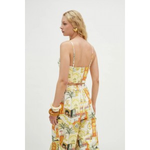 Hemithea Ava Orange Παντελόνι