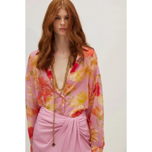 Hemithea Heather Barbie Pink Πουκάμισο