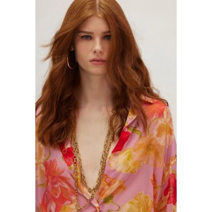 Hemithea Heather Barbie Pink Πουκάμισο