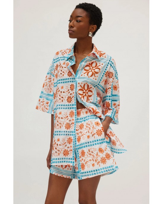 Hemithea Toulouse Capri Blue Σορτς
