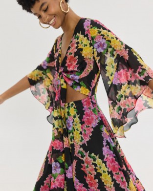 Hemithea Alexis Black Φόρεμα