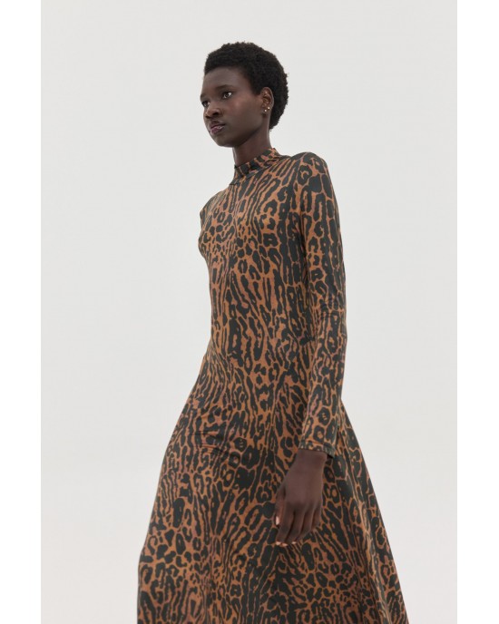 Hemithea Artemis Leopard Φόρεμα