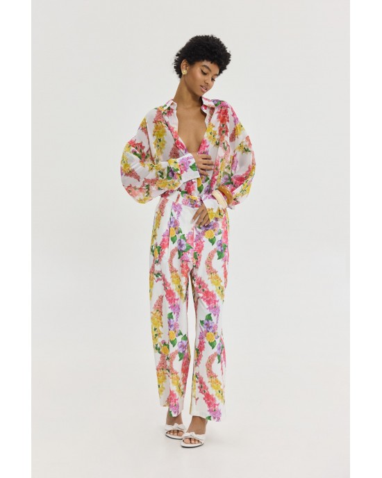 Hemithea Ava White Παντελόνι