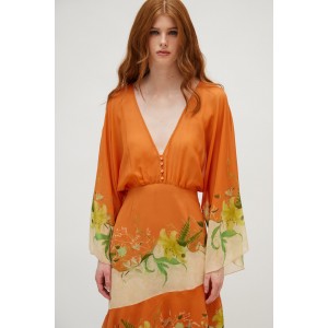 Hemithea Bari Orange Φόρεμα