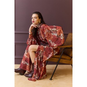 Hemithea Bramble Rust Φόρεμα