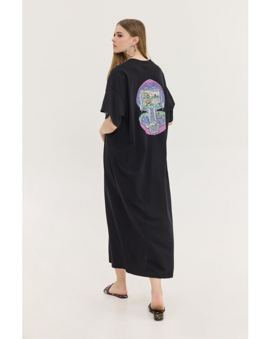 Hemithea Bronx Office Pocket Black Φόρεμα