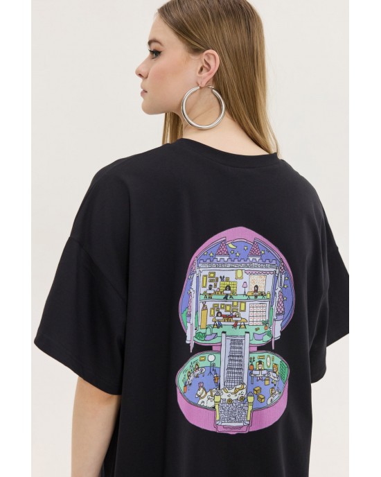 Hemithea Bronx Office Pocket Black Φόρεμα