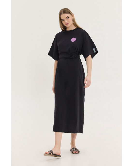 Hemithea Bronx Office Pocket Black Φόρεμα