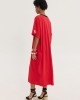 Hemithea Bronx Creamy Mozzarella Red Φόρεμα