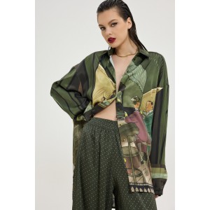 Hemithea Cardhu Khaki Πουκάμισο